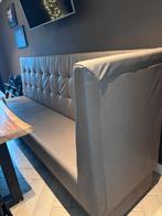 Eetkamerbank en poef, Huis en Inrichting, Banken | Bankstellen, Ophalen, Gebruikt, 75 tot 100 cm, 200 tot 250 cm