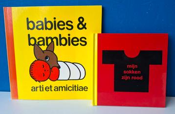 Dick Bruna covers/Babies & bambies + Mijn sokken zijn rood beschikbaar voor biedingen