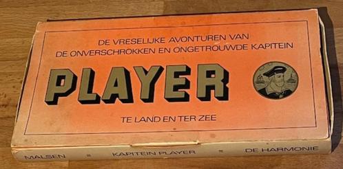 Willem van Malsen. 4 leparello 's van Kapitein Player. 1978, Boeken, Stripboeken, Gelezen, Eén stripboek, Ophalen of Verzenden