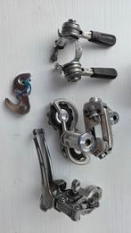 Suntour versnellingen voor en achter en versnelling op buis., Ophalen of Verzenden, Gebruikt