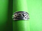 Mooie Zilveren Keltische Ring - maat 21.5 en 22, Sieraden, Tassen en Uiterlijk, Antieke sieraden, Verzenden, Zilver, Ring