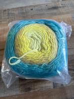 Scheepjes whirligig kleur teal to yellow, Hobby en Vrije tijd, Ophalen of Verzenden, Nieuw, Breien of Haken, Wol of Garen