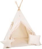 Tipi boho beige tent voor kinderen, Kinderen en Baby's, Speelgoed | Speeltenten, Nieuw, Verzenden