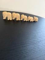 Vintage Ivoren Olifanten Set van 6 stuks Antiek Speelgoed De, Antiek en Kunst, Ophalen of Verzenden