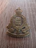 Cap badge Royal Canadian Ordnance Corps, Ophalen of Verzenden, Landmacht, Engeland, Embleem of Badge