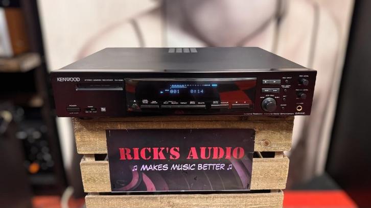 Kenwood DM-5090 – MiniDisc-kwaliteit op topniveau – GARANTIE, Audio, Tv en Foto, Walkmans, Discmans en Minidiscspelers, Minidisc-speler