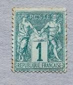 Franse postzegels : Sage 1c - type I, Postzegels en Munten, Postzegels | Europa | Frankrijk, Verzenden