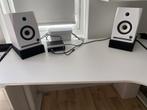 Studio opname set: speakers, microfoon & audio interface, Ophalen, Zo goed als nieuw, Audio