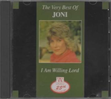 "Very best of Joni" cd, "I am willing, Lord' beschikbaar voor biedingen