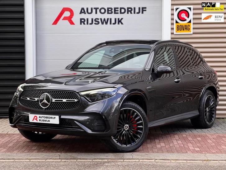 Mercedes-Benz GLC-klasse 400e 4MATIC AMG Memory/Burmester/Pa, Auto's, Mercedes-Benz, Bedrijf, Te koop, GLC, 360° camera, 4x4, ABS
