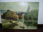 Een mooi schilderij van Van Rijn.     80cm x 60 cm., Antiek en Kunst, Kunst | Schilderijen | Klassiek, Ophalen of Verzenden
