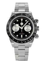 San Martin chrono watch, Ophalen, Zo goed als nieuw, Zwart, Android