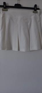 Bershka tennisrokje - XS, Wit, Nieuw, Maat 34 (XS) of kleiner, Boven de knie