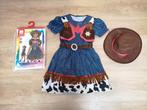 Cowboy jurkje 10-12 jaar met hoed, Kinderen en Baby's, Carnavalskleding en Verkleedspullen, Ophalen, Gebruikt, 146 t/m 152, Meisje