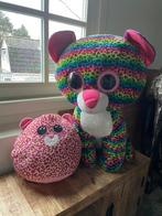 XL TY beanie Dotty + TY super zacht knuffel kussen, Ophalen, Zo goed als nieuw, Overige typen