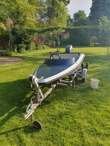 Almarine Spitfire, yamaha 15pk 2takt beschikbaar voor biedingen