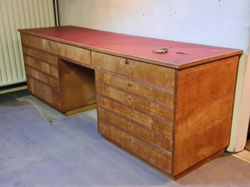Bureau met bovenkast, Huis en Inrichting, Bureaus, Gebruikt, Bureau, Ophalen