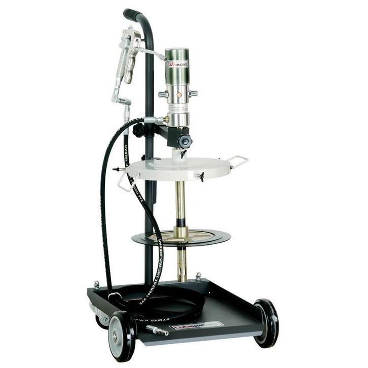 Pneumatische Vetvatpomp / Bezorgen mogelijk, Tuin en Terras, Kloofmachines, Nieuw, Staand, Ophalen