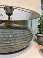 Prachtige landelijke  tafel lamp, nieuw, keramiek groen, Ophalen of Verzenden, Zo goed als nieuw, Rechthoekig, Minder dan 25 cm