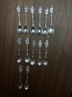 Kleine verzameling van antieke verzilverde lepeltjes, Antiek en Kunst, Antiek | Bestek, Verzenden