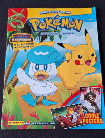 Pokémon Magazine 8-2024 beschikbaar voor biedingen