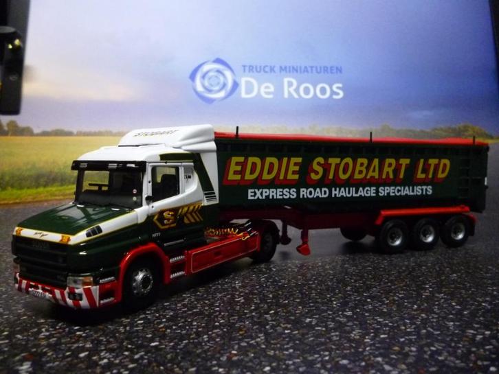 Scania 114 Torpedo Eddie Stobart met certificaat, Hobby en Vrije tijd, Modelauto's | 1:50, Nieuw, Bus of Vrachtwagen, Corgi, Ophalen of Verzenden