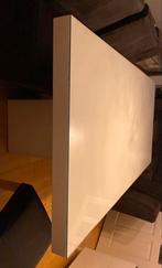 Gratis Massieve Eettafel met Glasplaat (200x100x80), Ophalen, Gebruikt, 75 cm of meer, Glas