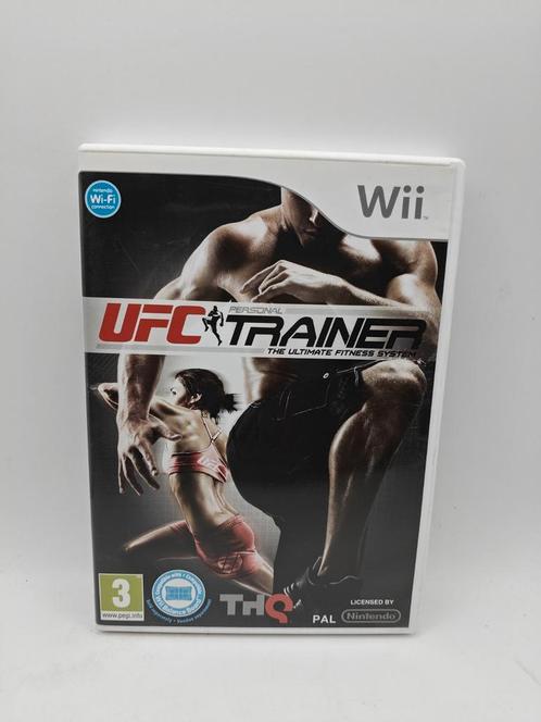 UFC trainer Wii, Spelcomputers en Games, Games | Nintendo Wii, Zo goed als nieuw, Sport, 1 speler, Vanaf 3 jaar, Ophalen of Verzenden