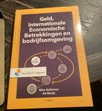 Geld, int betrekkingen,bedrijfsomgeving Studieboek, Ophalen of Verzenden, Nieuw, Management, A.J. Marijs; W. Hulleman