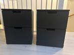 IKEA Nordli ladekast / twee nachtkastjes, Huis en Inrichting, Ophalen, Minder dan 50 cm, 1 of 2 laden, Zo goed als nieuw
