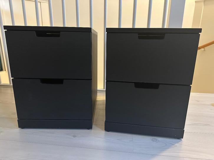 IKEA Nordli ladekast / twee nachtkastjes, Huis en Inrichting, Kasten | Ladekasten, Zo goed als nieuw, Minder dan 100 cm, Minder dan 50 cm