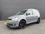 Volkswagen Caddy 1.6 D 55KW 2015 |LEDER| CRUISE| TREKHAAK|, Auto's, Bestelauto's, Zwart, 4 cilinders, 700 kg, Volkswagen