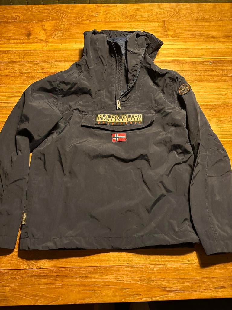 Napapijri jas - maat 164 - donkerblauw, Ophalen, Blauw, Overige maten, Napapijri