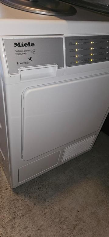 Miele Wasdroger T8957 WP WarmtePomp Voorlader Eco Condens beschikbaar voor biedingen
