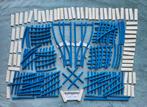 Lego trein 4,5 Volt blauwe rails, wissels, kruispunt, boekje, Kinderen en Baby's, Speelgoed | Duplo en Lego, Ophalen of Verzenden