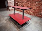 vintage rode etagere /  winkelrek / display, Huis en Inrichting, Woonaccessoires | Etagères, Ophalen, Gebruikt