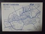 NS-RET Tarieven Rotterdam - Folder, Verzamelen, Spoorwegen en Tramwegen, Ophalen of Verzenden