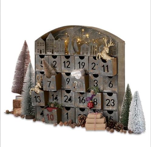 Kerst kalender-advent-zelf kadootjes in vakjes plaatsen, Diversen, Kerst, Zo goed als nieuw, Ophalen of Verzenden