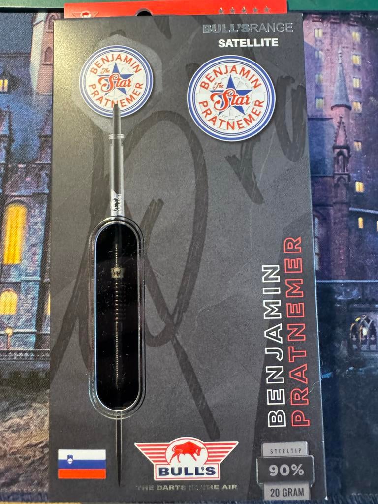 Nieuwe Bull’s Benjamin Pratnemer darts - 20 g nooit gebruikt, Sport en Fitness, Darts, ., Nieuw, Ophalen of Verzenden, .