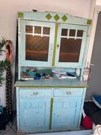 Mooie, oude kast, Huis en Inrichting, Kasten | Buffetkasten, Ophalen, Gebruikt, Glas, 150 tot 200 cm