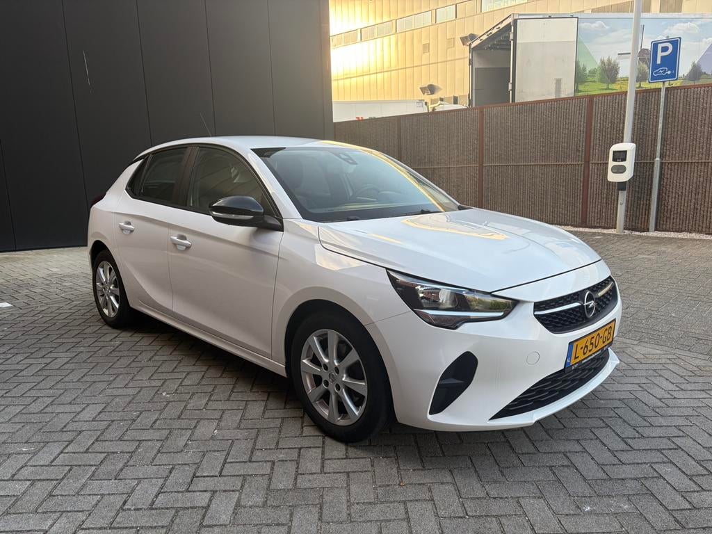Opel Corsa 1.2 Apple Carplay/Turbo Start/stop 100pk 2021 Wit, Voorwielaandrijving, 100 pk, Origineel Nederlands, 1200 kg