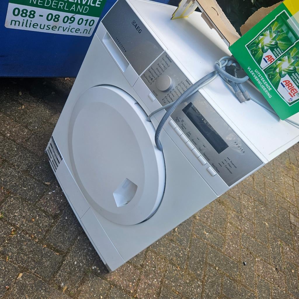 Wasdroger kapot, Witgoed en Apparatuur, Wasdrogers, Ophalen, 6 tot 8 kg, Gebruikt, Luchtafvoer