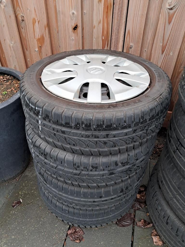 Winterbanden inclusief velgen 15 inch, Ophalen