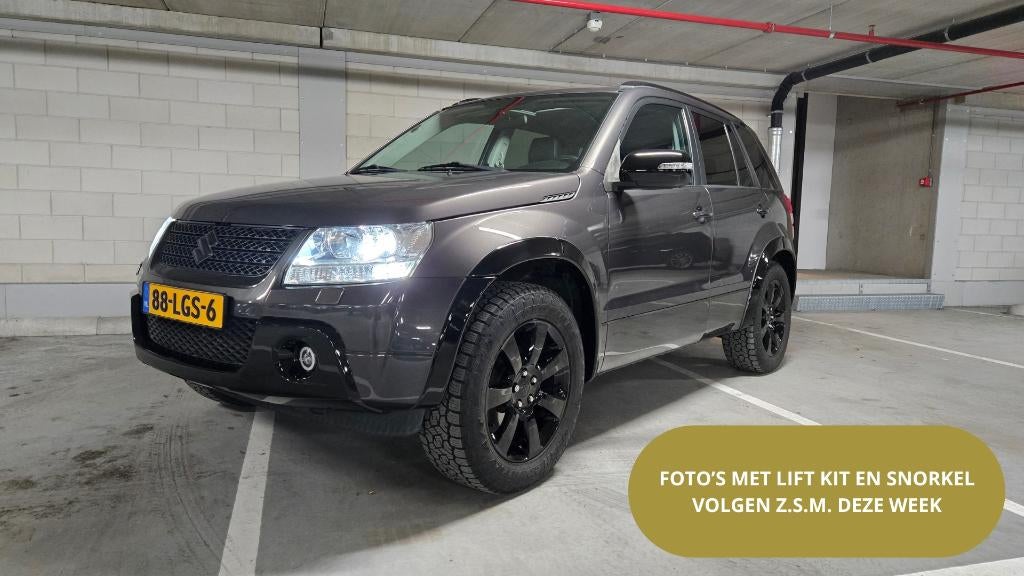 UNIEKE Suzuki Grand Vitara 2.4 AUT 5-drs 4x4 High Executive, Auto's, Automaat, Zwart, 4 cilinders, Grand Vitara