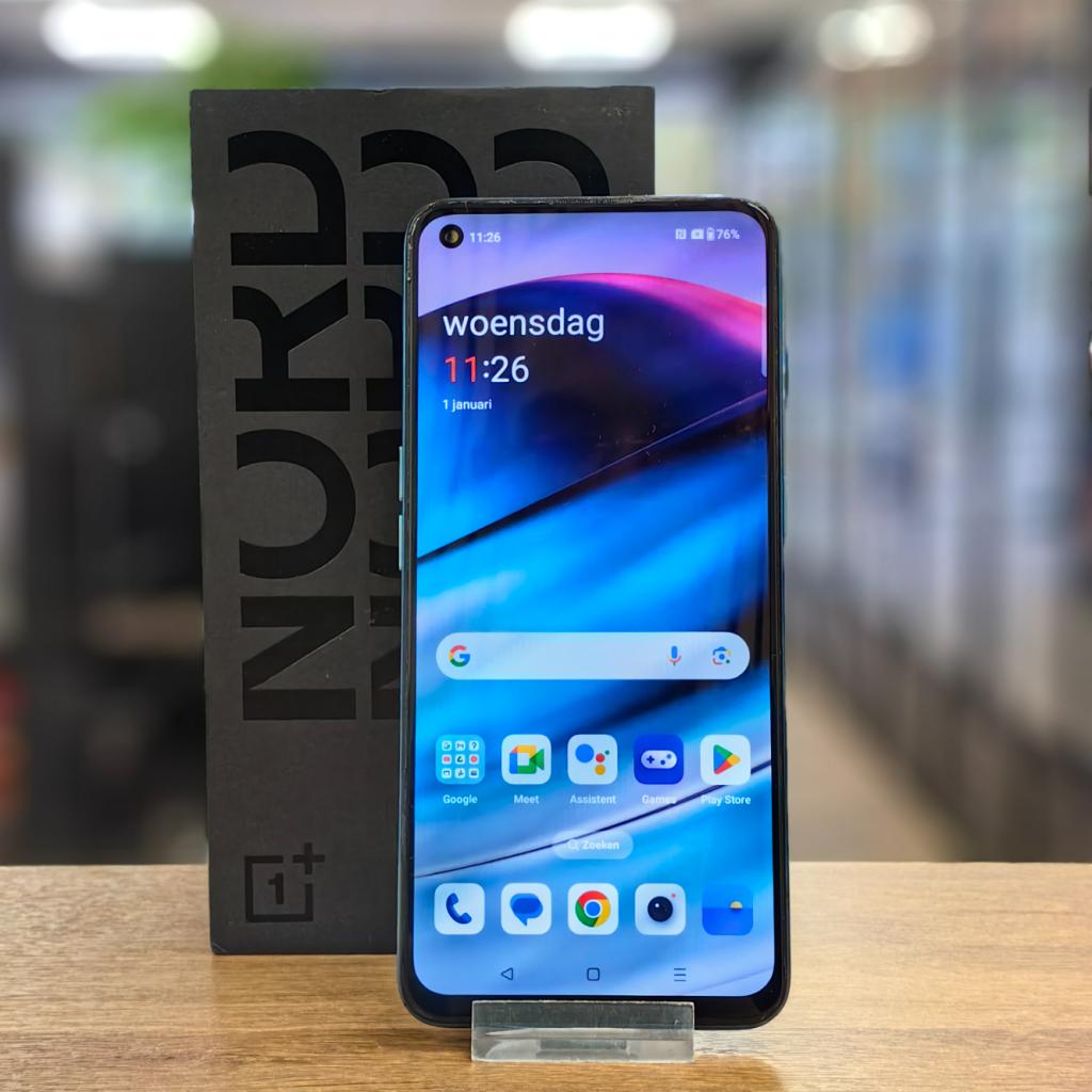 Oneplus Nord CE 5G 128GB Blue Marble - Netjes, Telecommunicatie, Mobiele telefoons | Overige merken, Oneplus, Zo goed als nieuw