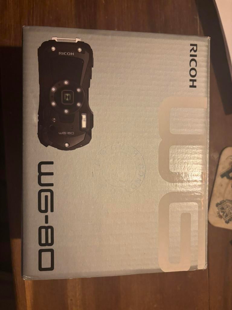 Ricoh WG-80, Compact, Ophalen of Verzenden, Zo goed als nieuw, 4 t/m 7 keer