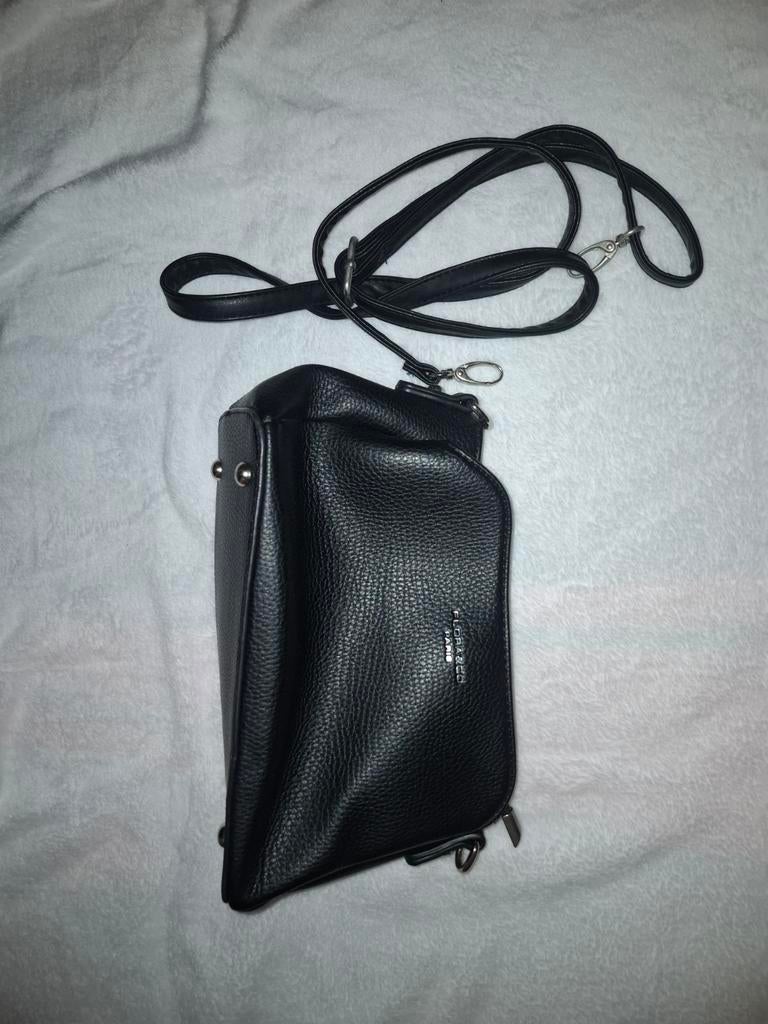 Flora en co tas, Sieraden, Tassen en Uiterlijk, Tassen | Damestassen, Ophalen of Verzenden, Zo goed als nieuw, Zwart, Handtas