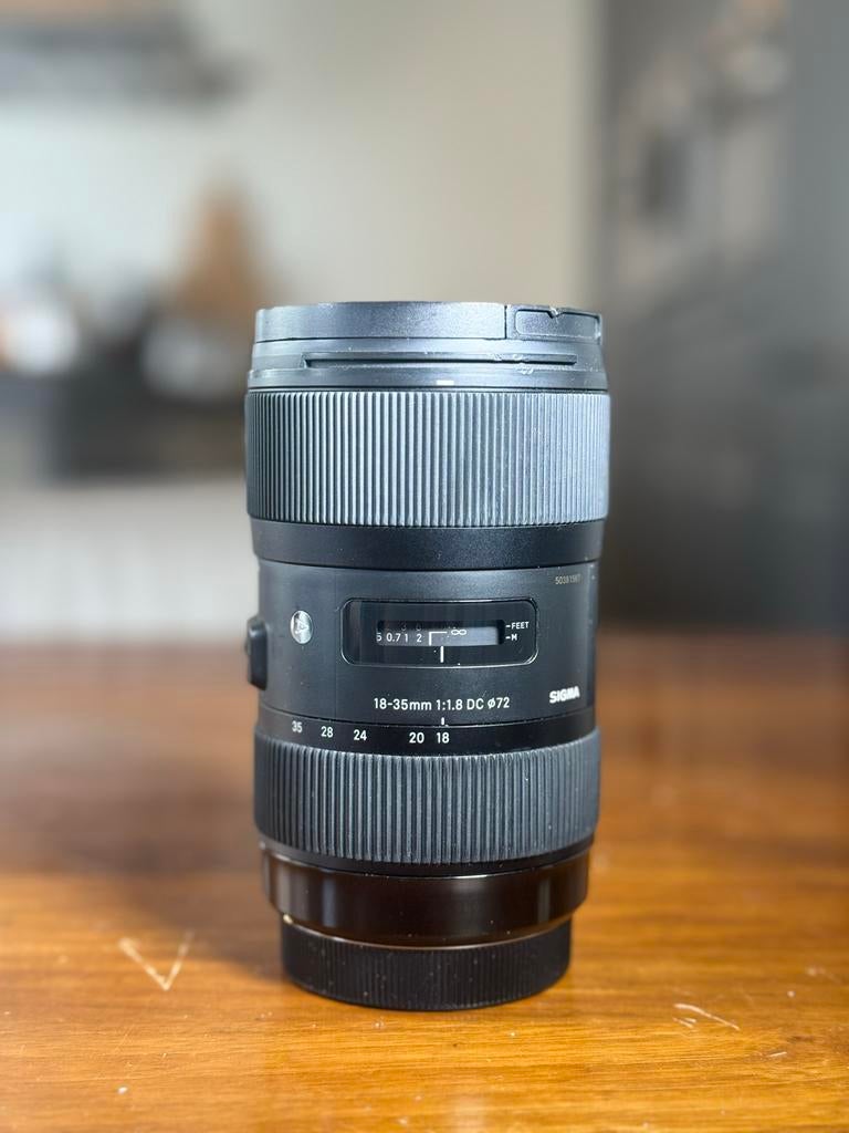 Sigma 18-35mm f/1.8 DC HSM Art Lens Canon EF-S, Ophalen of Verzenden, Gebruikt, Groothoeklens, Zoom