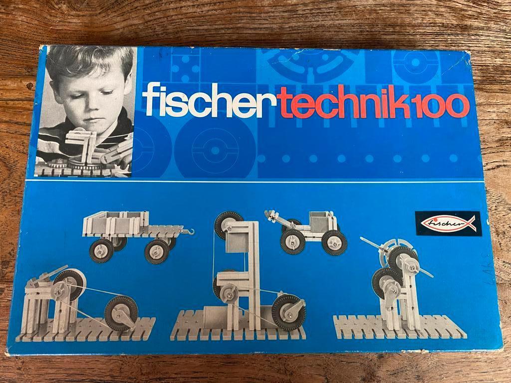 Fischer Technik 100 - Vintage Bouwdoos, compleet , zgan, Kinderen en Baby's, Speelgoed | Educatief en Creatief, Ophalen of Verzenden
