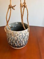 West Germany style hang bloempot, Rond, Ophalen of Verzenden, Zo goed als nieuw, Aardewerk